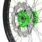 KKE 21 & 19 Wheels for Kawasaki KX125 KX250 2003-2005 Green Nipple Discs