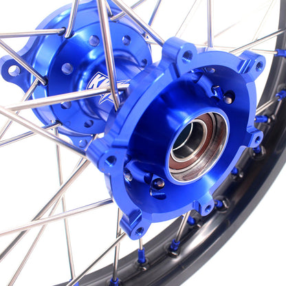 KKE 19 & 16 CNC Hub Kid's Big Wheels Rims For KTM SX85 2021-2024 Husqvarna TC85 2021-2024