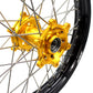 KKE 21 & 19 Wheels for Suzuki RMZ250 2007 RMZ450 2005-2024 Gold&Black
