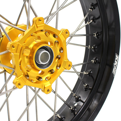 KKE 17Inch Supermoto Dirtbike Wheels For SUZUKI DRZ400SM 2005-2024