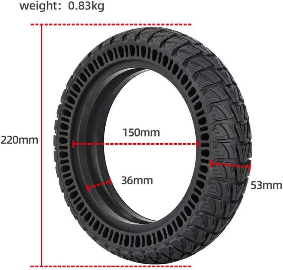 9x2.25 Solid Scooter tire