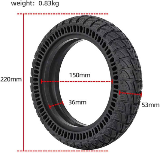 9x2.25 Solid Scooter tire
