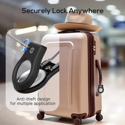 Apple AirTag & Airtag Lock Case with Wire Cable for bike - 1 unit