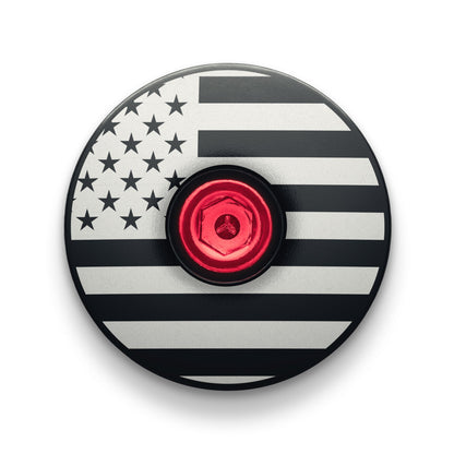 American Flag Custom Bike Headset Cap