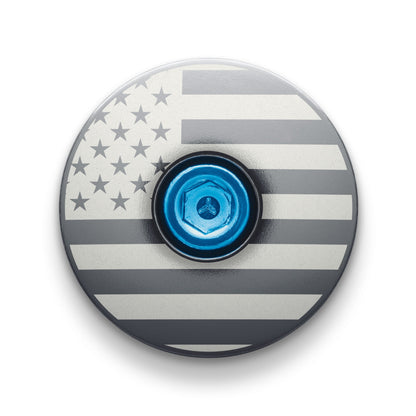 American Flag Custom Bike Headset Cap