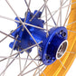 VMX 19inch 17inch CUSH Drive Spoked Tubeless Wheels Set For BMW G310GS 2016-2024 Blue Hub & Gold Rim