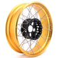 VMX 19" 17" Tubeless Wheels For BMW R1200GS R1200GS Adventure 2013-2020 Black Hub & Gold Rim