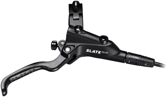 TRP Slate EVO Disc Brake and Lever - Right (Front), Hydraulic, Post Mount , Black