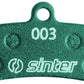 Sinter Organic Disc Brake Pads - Shimano D Type, Sinter Type 003, One Pair