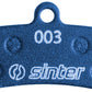 Sinter Organic Disc Brake Pads - Shimano D Type, Sinter Type 003, One Pair
