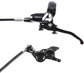 Hope Tech 4 V4 Disc Brake and Lever Set -Hydraulic, Post Mount