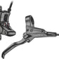 Tektro HD-M535 Disc Brake and Lever - Rear, Hydraulic, Post Mount, Black