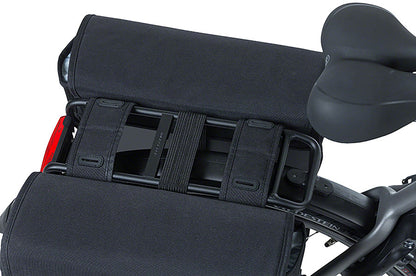 Basil Go Double Pannier - 32L, Black