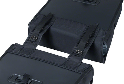 Basil Go Double Pannier - 32L, Black