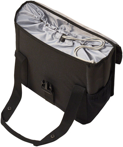 Basil Go Single Pannier - 16L, Black