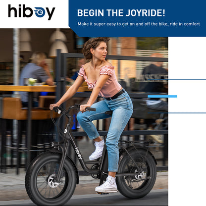 Hiboy EX6 Step-thru Fat Tire Electric Bike