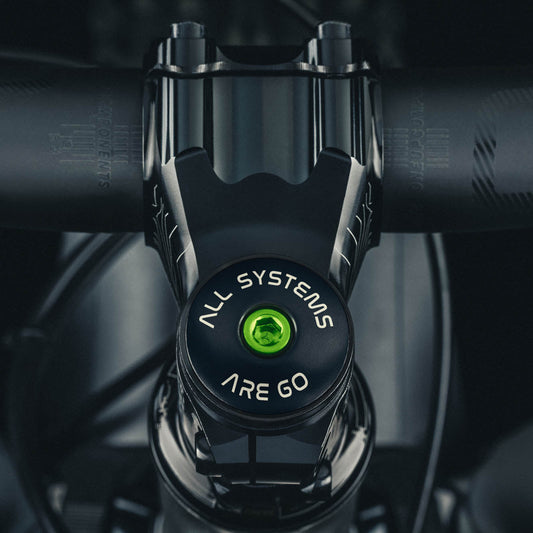 All Systems Are Go Bike Headset Cap