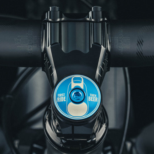 First Ride Then Beer - Bicycle Headset Cap