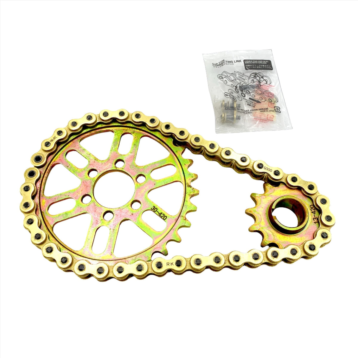 DirtyBike 420 RK MXU Primary Chain Drive Conversion Kit – Bonnell 805