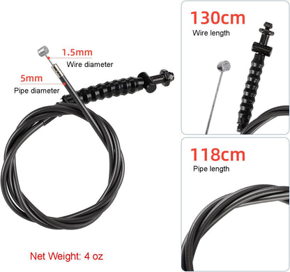Brake Cable Compatible with Segway Ninebot Max G30 Electric Scooter Front Wheel Brake Assembly Accessories