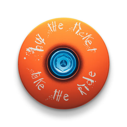 Buy The Ticket Take The Ride Bicycle Headset Cap
