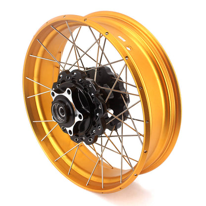 VMX-Racing Fit Honda CB500X 2022-2025 Tubeless 2.5*19 & 4.25*17 Wheels Rims Gold GLM Rims