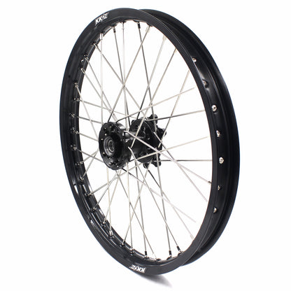 KKE 21" 19" Alloy Wheels Rims For HONDA CR125R CR250R CRF250R CRF450R Black