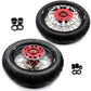 KKE 17 Inch CUSH Drive Supermoto Rims Tires For HONDA XR650L 1993-2024
