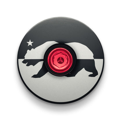 California Republic Bicycle Stem Cap
