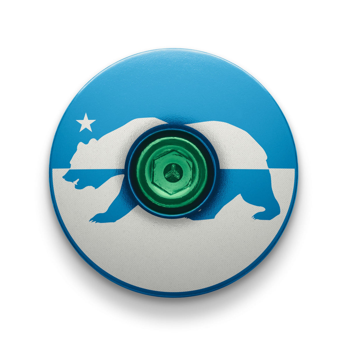 California Republic Bicycle Stem Cap