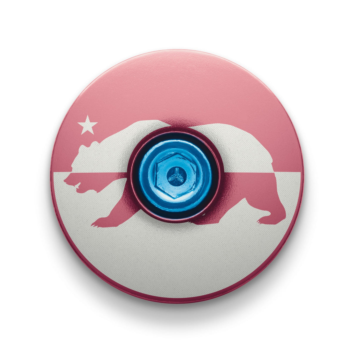 California Republic Bicycle Stem Cap