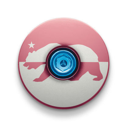 California Republic Bicycle Stem Cap