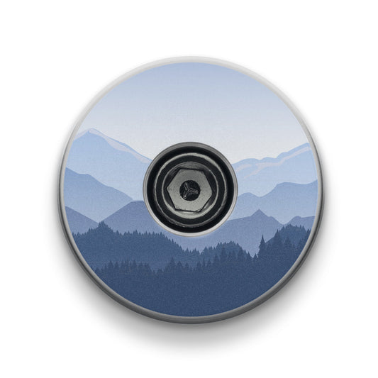Draw Me A Map On The Ridge Custom Bicycle Headset Cap