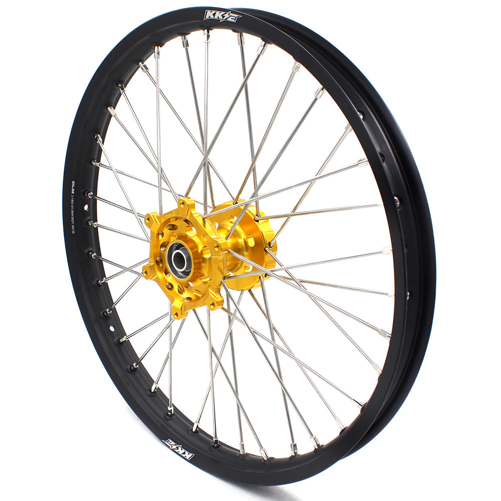KKE 21 & 19 MX Off Road Wheels For SUZUKI RM125 2001-2007 RM250 2001-2008