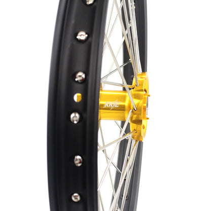 KKE 21" 18" Enduro Spoked Wheels Rims For SUZUKI DRZ400 DRZ400E DRZ400S