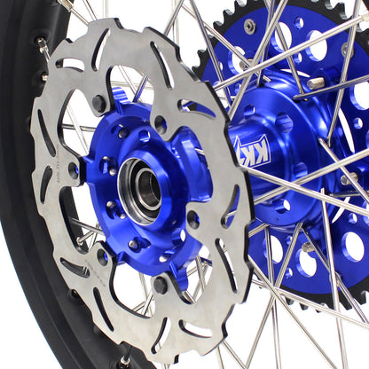 KKE 21/18 Dirtbike Spoke Alloy Wheels For SUZUKI DRZ400 DRZ400E DRZ400S