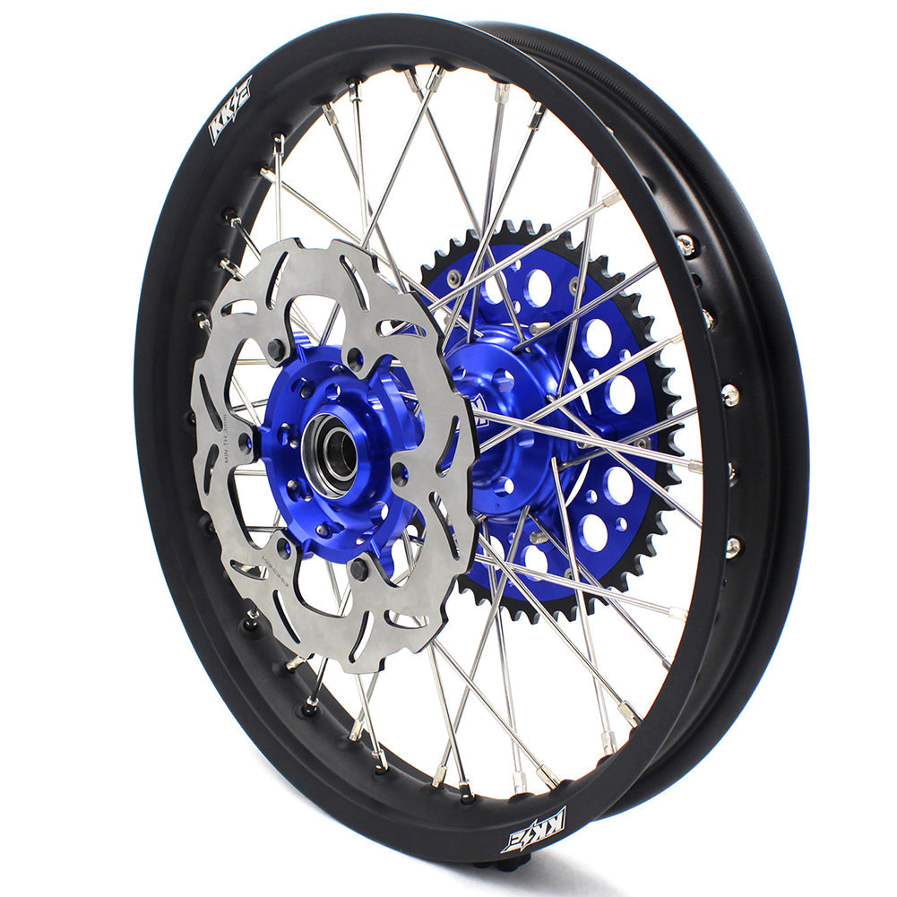 KKE 21/18 Dirtbike Spoke Alloy Wheels For SUZUKI DRZ400 DRZ400E DRZ400S