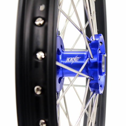 KKE 21/18 Dirtbike Spoke Alloy Wheels For SUZUKI DRZ400 DRZ400E DRZ400S