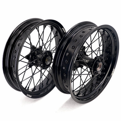 KKE 17Inch Supermoto Rims For KTM SX SX-F XC-F XC EXC EXC-F 2003-2024 Black