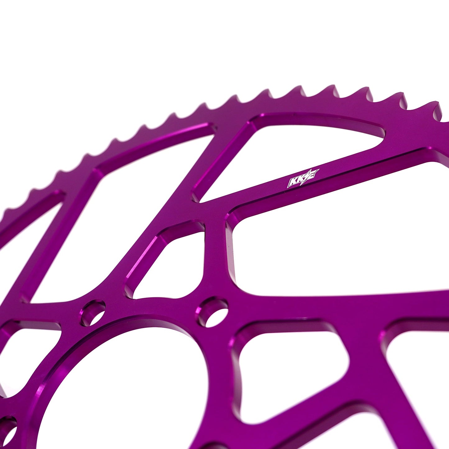 KKE Pink Purple Black Red and Blue Color Option of 58T Aluminum Sprocket For Sur Ron Light Bee-X For Segway