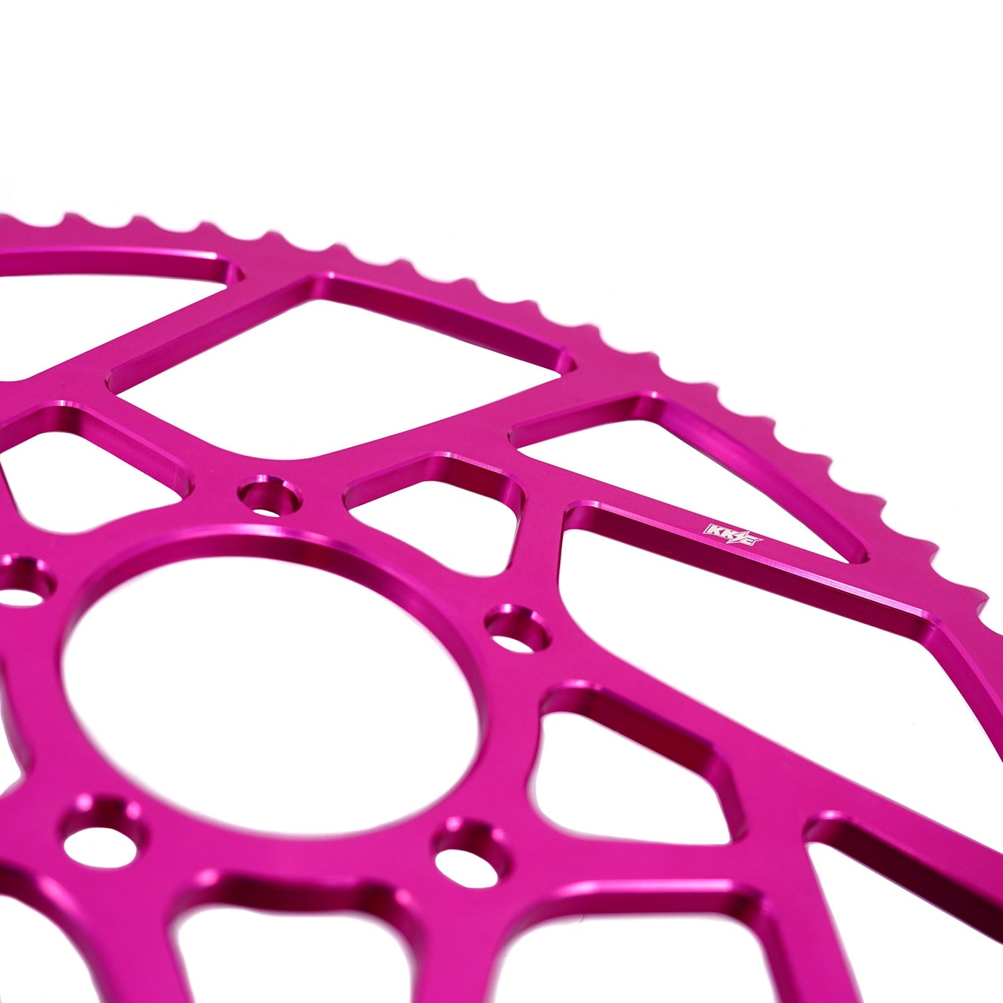 KKE Pink Purple Black Red and Blue Color Option of 58T Aluminum Sprocket For Sur Ron Light Bee-X For Segway