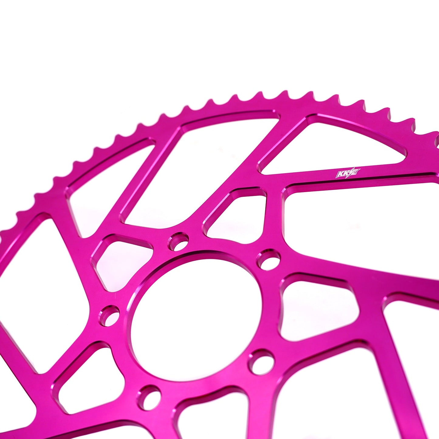 KKE Pink Purple Black Red and Blue Color Option of 58T Aluminum Sprocket For Sur Ron Light Bee-X For Segway