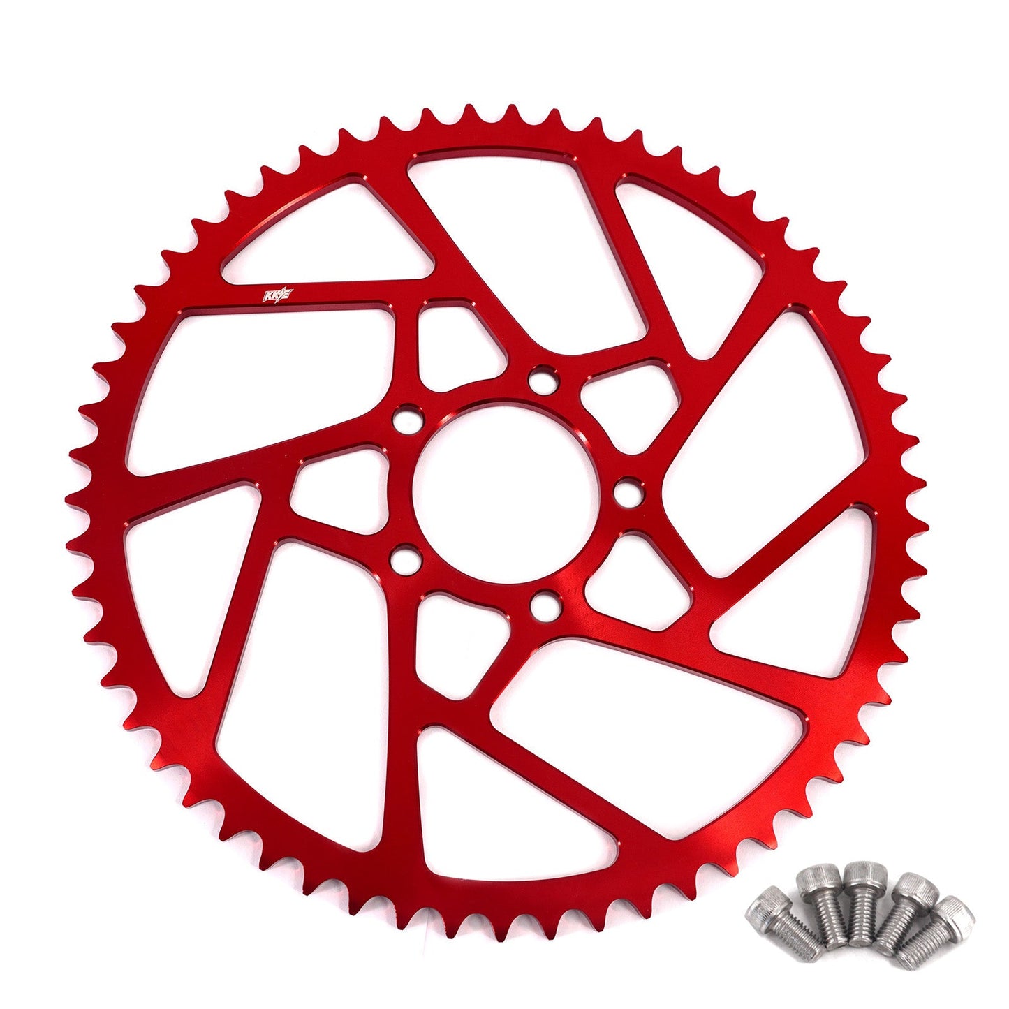 KKE Pink Purple Black Red and Blue Color Option of 58T Aluminum Sprocket For E-Ride Pro-SS 2024