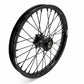 KKE 19 & 16 Spoked Kid's Wheels Rims Set for Kawasaki KX80 KX85 KX100 All Black