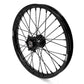 KKE 19 & 16 Spoked Kid's Wheels Rims Set for Kawasaki KX80 KX85 KX100 All Black