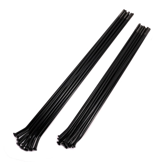 KKE Black Spoke Kit Black Niples Fit 2.15*18 Electric DirtBike Ultra Bee 2023-2025 Rear Wheel Rim