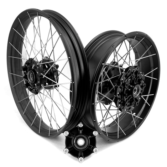 VMX-Racing 21" 18" Tubeless Wheels Fit Yamaha Tenere 700 2019-2025 Spoke Rims