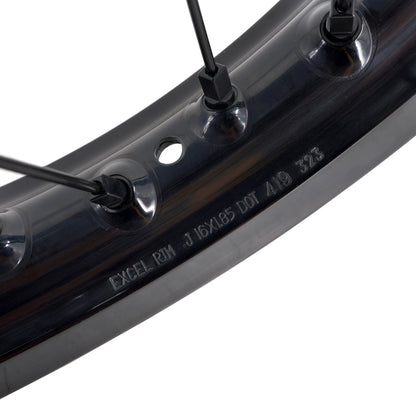 US Stock KKE 19" 16" Spoke Alloy Wheels Fit Talaria Sting MX3 / R MX4 Electric E-bike Black Takasago EXCEL Rims