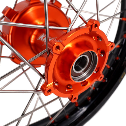 KKE 1.85-21" & 2.5-18" Motorcycle Tubed Spoke Wheels With Takasago EXCEL Rims Fit KTM790 Adventure R 2019-2022
