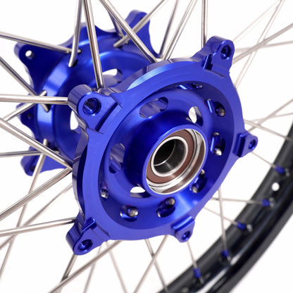 KKE 1.85*21 & 2.5*18 Motorcycle Tubed Spoke Wheels With Takasago EXCEL Rims Fit Yamaha Tenere 700 2019-2025